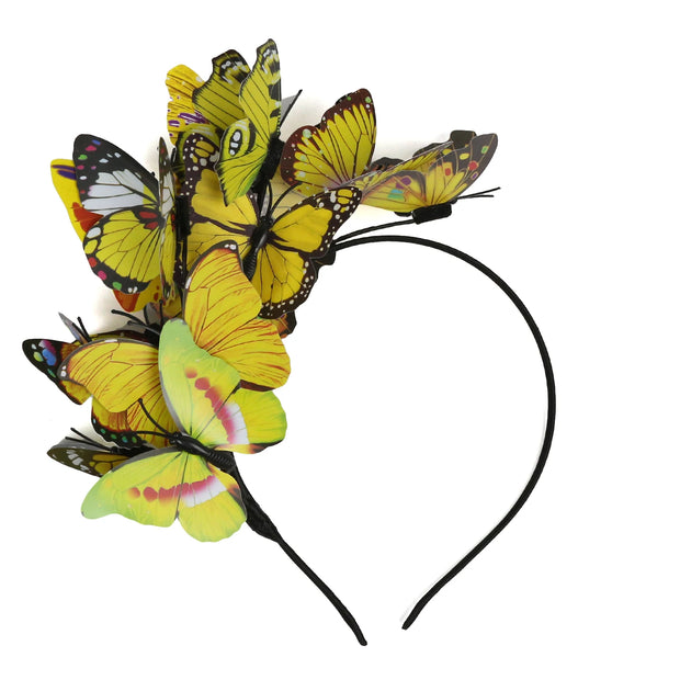 Fashion Hairband Headpieces Headdress Hair Ornaments Wedding Headwear Bride Ladies Wedding Butterfly Headband Hair Accessories