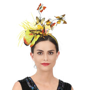 Fashion Hairband Headpieces Headdress Hair Ornaments Wedding Headwear Bride Ladies Wedding Butterfly Headband Hair Accessories