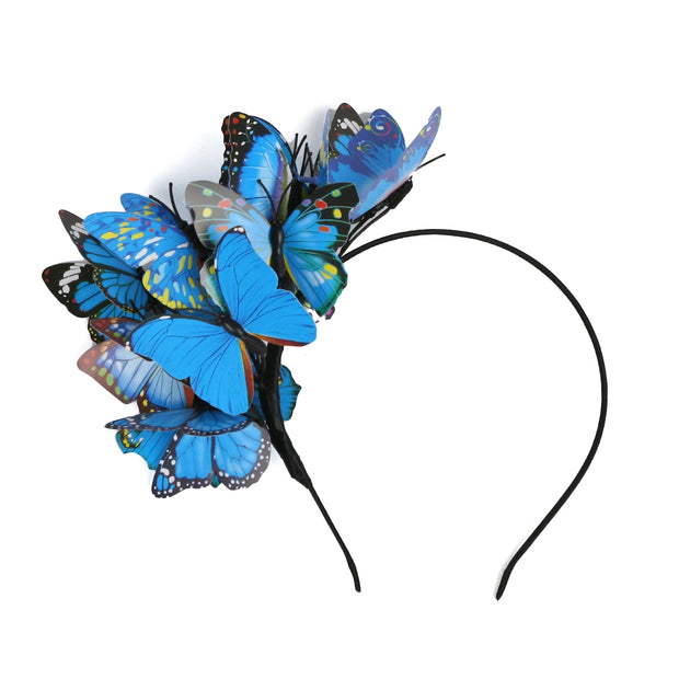 Fashion Hairband Headpieces Headdress Hair Ornaments Wedding Headwear Bride Ladies Wedding Butterfly Headband Hair Accessories