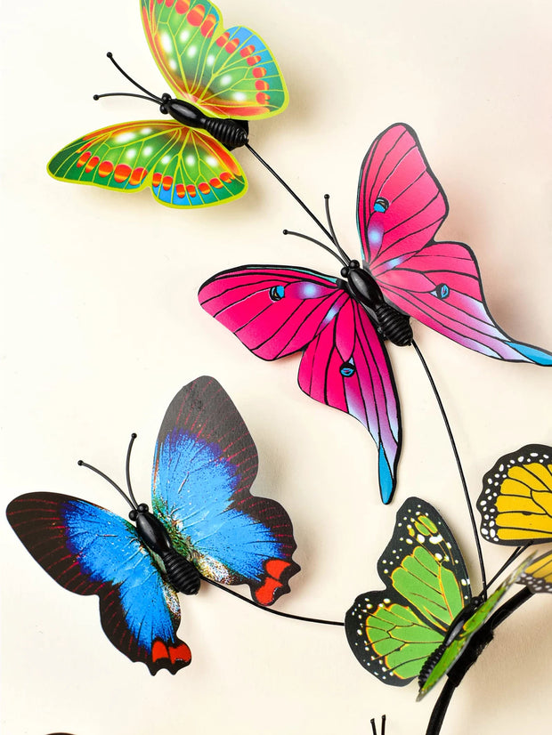 Fashion Hairband Headpieces Headdress Hair Ornaments Wedding Headwear Bride Ladies Wedding Butterfly Headband Hair Accessories