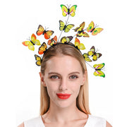 Fashion Hairband Headpieces Headdress Hair Ornaments Wedding Headwear Bride Ladies Wedding Butterfly Headband Hair Accessories