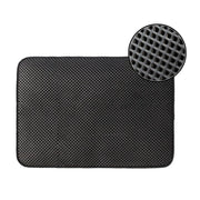 Waterproof Pet Cat Litter Mat Double Layer Litter Cat Bed Pads Trapping Pets Litter Box Mat For Cats House Clean mat Pet Supply