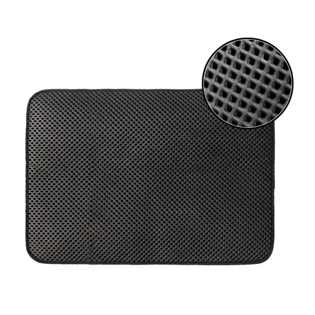 Waterproof Pet Cat Litter Mat Double Layer Litter Cat Bed Pads Trapping Pets Litter Box Mat For Cats House Clean mat Pet Supply