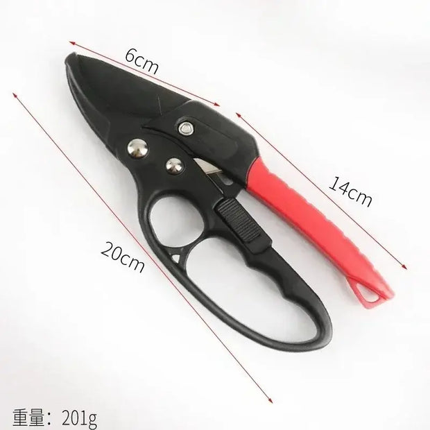 Gardening Labor-saving Pruning Shears Segmented Hand Guard Fruit Tree Thick Branch Repair Scissors Garden Professional Tools