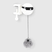 Funny Electric Cat Toy Lifting Ball Cats Teaser Toy Electric Flutter Rotating Cat Toys Electronic Motion Pet Toys Interactive