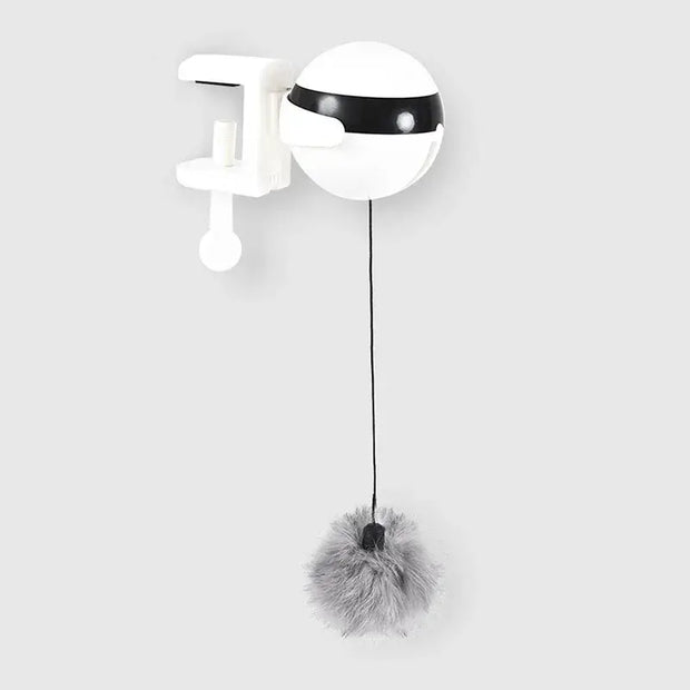 Funny Electric Cat Toy Lifting Ball Cats Teaser Toy Electric Flutter Rotating Cat Toys Electronic Motion Pet Toys Interactive