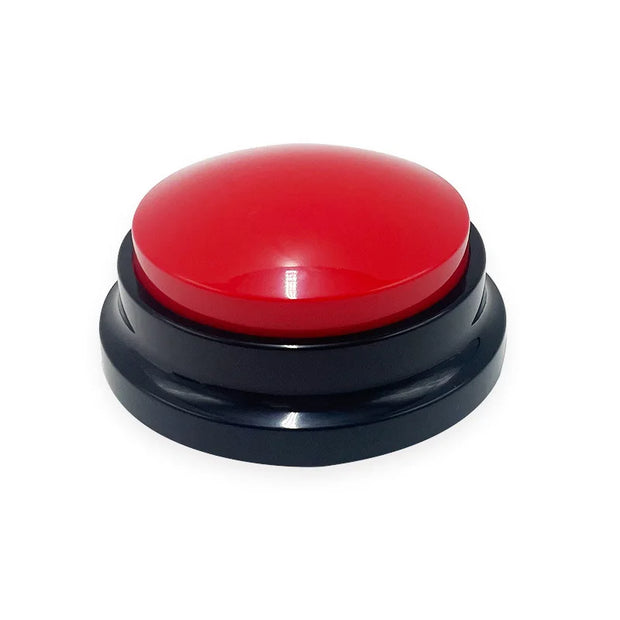 Funny Dog Voice Recording Button Pet Toys Recordable Training Talking Buzzer Pet Starters for Communication Dog Speaking Buttons