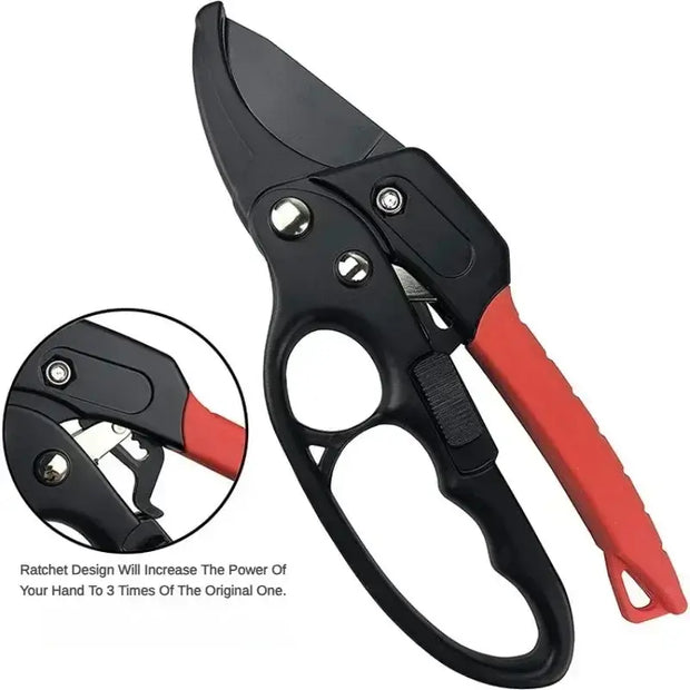 Gardening Labor-saving Pruning Shears Segmented Hand Guard Fruit Tree Thick Branch Repair Scissors Garden Professional Tools