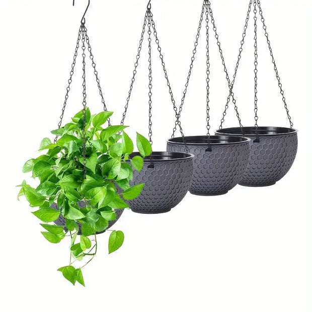 Garden Hanging Planter Macrame Plant Storage Basket Indoor Outdoor Flower Pot Holder Plant Hangers Home Decor Hanging Plant
