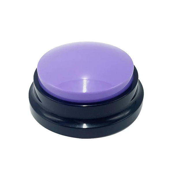 Funny Dog Voice Recording Button Pet Toys Recordable Training Talking Buzzer Pet Starters for Communication Dog Speaking Buttons